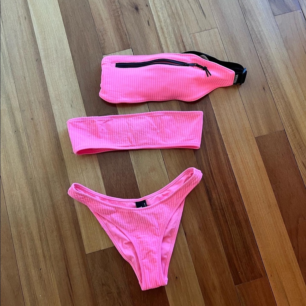 Pink bikini